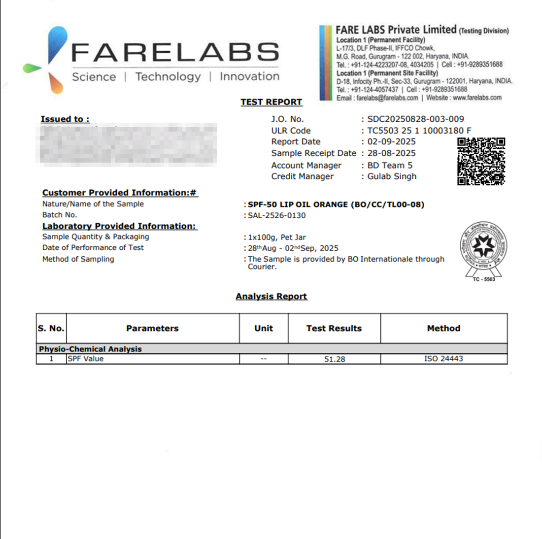 SPF50 Tinted Lip Oil